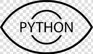 Search Eye Python Programming   Circle  HD Png Download