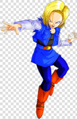 Android 18 lazuli 3 By Alexelz   Dbz Space Android 18  HD Png Download
