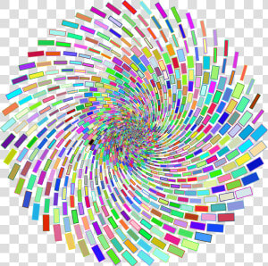 Prismatic Abstract Vortex 20 Variation 2 No Background   Graphic Design  HD Png Download