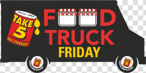 Take 5 Food Truck Fridays   Graphic Design  HD Png Download