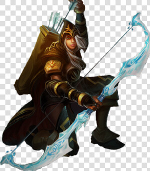 Old Ashe League Of Legends  HD Png Download