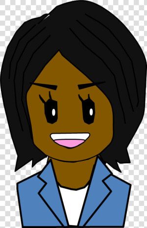 No31 Black Man Normal   Cartoon  HD Png Download
