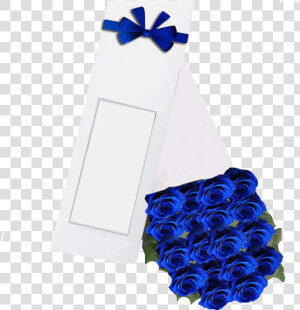 Caja Arreglos De Rosas Azules Para Hombre  HD Png Download
