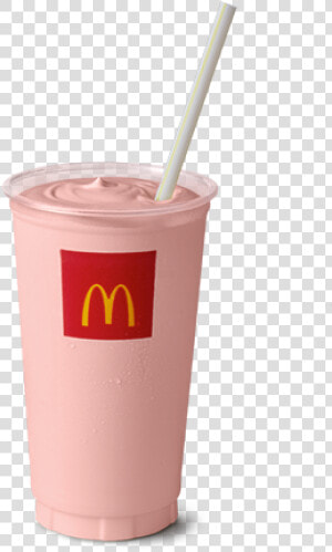 Title   Maccas Strawberry Milkshake  HD Png Download
