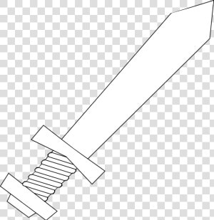 Sword Clip Art At Clker   Sword Clipart Png White  Transparent Png