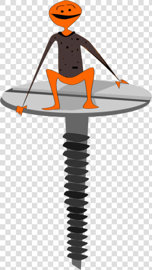 Hombre Tirafondo Sonrie  HD Png Download