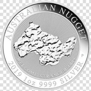 Welcome Stranger Coin Silver 1oz  HD Png Download