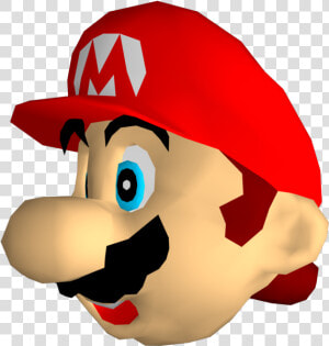 Mario Head Png   Mario 64 Head Png  Transparent Png