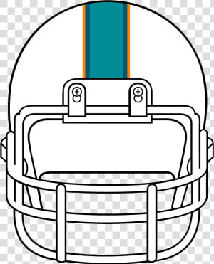 Dolphin Clipart Helmet   Front Football Helmet Clipart  HD Png Download