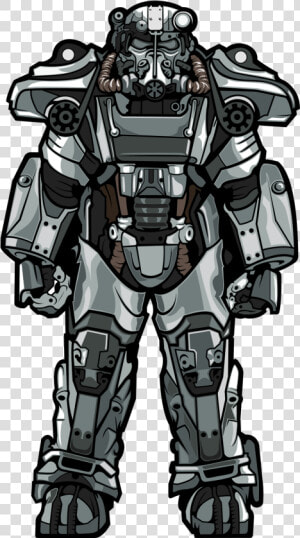 Fallout T 60 Power Armor  HD Png Download