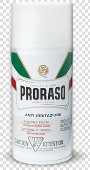 Proraso Shaving Foam Sensitive   Sunscreen  HD Png Download