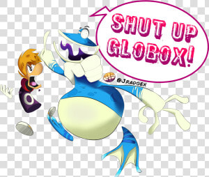 Shut Up Globox   Rayman Globox  HD Png Download