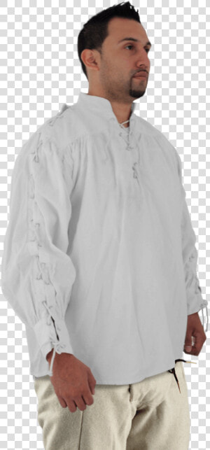 Laced Sleeved Medieval Shirt  HD Png Download