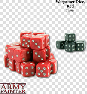 Wargamer Dice Red   Jungle Flock Miniatures  HD Png Download