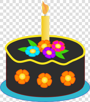 Orange food chocolate Cake   Items Used In Birthday Party  HD Png Download