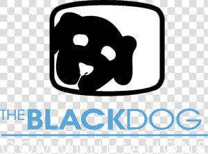 Blackdog communications Logo All Blue With Bar  HD Png Download