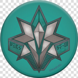 Image Of Captain Marvel Teal   Emblem  HD Png Download