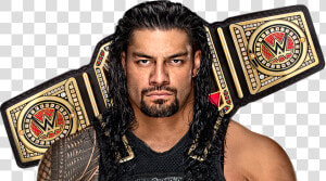Gb Eye Wwe Title Framed Collector Print   Png Download   Roman Reigns Smackdown Live  Transparent Png