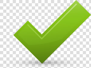 Simbolo De Correto Verde  HD Png Download