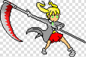 Confetti Drawing Pixel Art   Pixel Art Of Anime Characters  HD Png Download