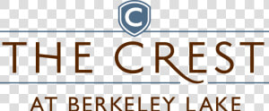 Crest At Berkeley Lake  HD Png Download