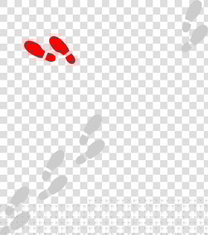 Prints Red Clip Art   Colorful Footprints Clipart Png  Transparent Png