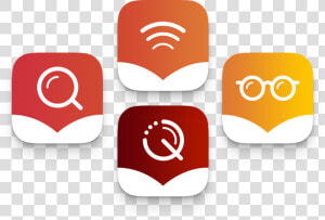 Ebook Search App Icon   Circle  HD Png Download