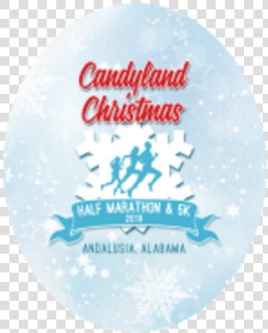 Candyland Christmas Half Marathon And 5k   Label  HD Png Download