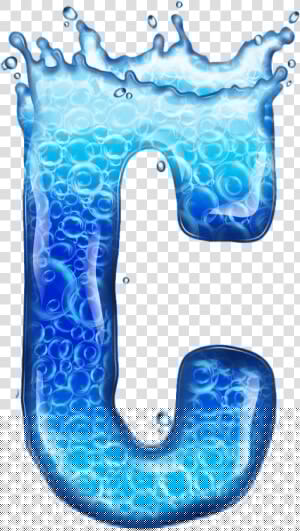 Фото  Автор Bzikolya На Яндекс   Water Letter C Png  Transparent Png