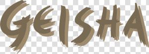 Geisha Logo Png Transparent   Geisha Text Png  Png Download
