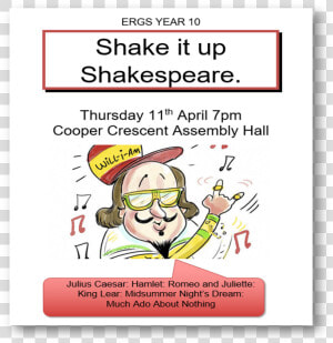Cool Shakespeare Cartoon  HD Png Download