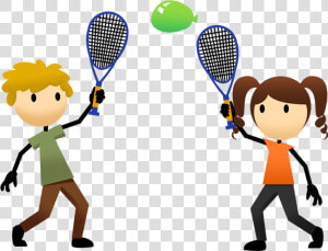 Activities Active For Life   Balloon Tennis Clipart  HD Png Download