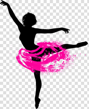 Jazz Dance Png   Silhouette Of Female Dancer  Transparent Png