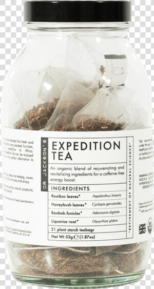 Dr Jackson S Expedition Tea 53g   Glass Bottle  HD Png Download