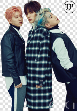  monsta X 2017  monsta X  monstax  monsta X Hyungwon   Monsta X Minhyuk And Wonho  HD Png Download