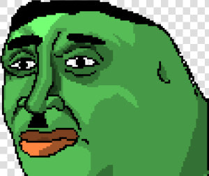 Grid Pepe Pixel Art   Hitler Minecraft Pixel Art  HD Png Download