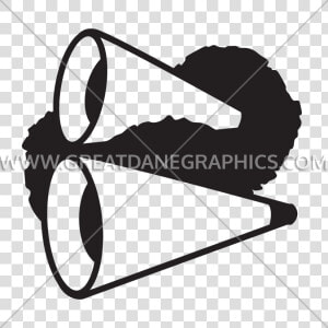 Silhouette Clipart Cheerleader   Wheelbarrow  HD Png Download