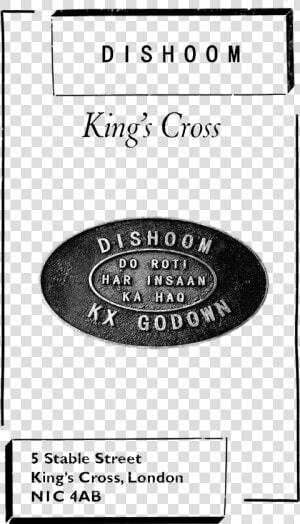Dishoom Kings Cross   Circle  HD Png Download