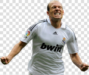 Arjen Robben Real Madrid Png  Transparent Png