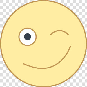 Ikonka Wink   Circle  HD Png Download