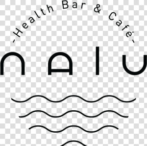 Nalu Logo Cmyk Final   Nalu Health Bar Logo  HD Png Download