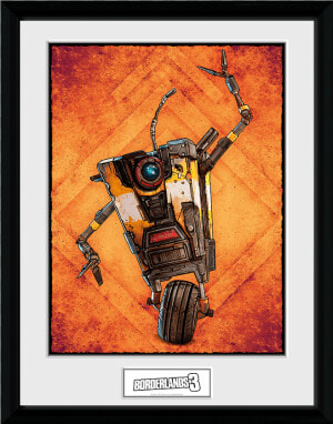 Borderlands 3 Claptrap Poster  HD Png Download