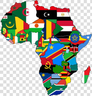 Which Provides Opportunities For Those With An African   Africa Flag Map Png  Transparent Png
