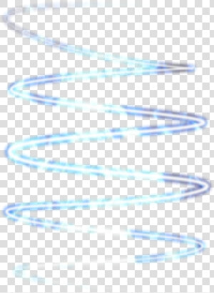  blueflame  blue  swirl  spiral  spring  neon  glowing   Cable  HD Png Download