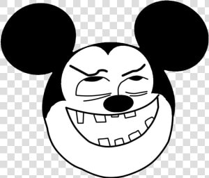 Orgasmo Mickey Mouse By Vigilantes15 On Deviantart   Face Of Mickey Mouse  HD Png Download
