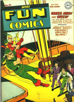 Green Arrow Comics 1941  HD Png Download