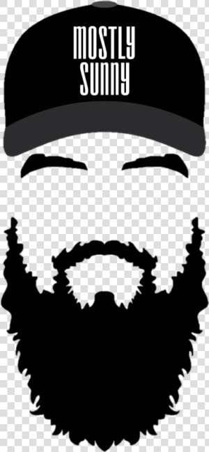 Beard Silhouette Png   Black Man Beard Silhouette  Transparent Png