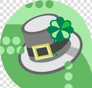 Vector Illustration Of St Patrick S Day Leprechaun   Emblem  HD Png Download