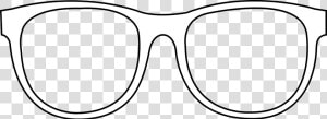 Sunglasses Vector Nerd Glass   Glasses Clipart Black And White  HD Png Download