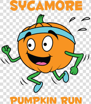 Pumpkin Run Logo   Running Pumpkin Clip Art  HD Png Download